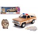 Hopper's Chevrolet Blazer / Insigne de la police "Hawkins "Stranger Things" -  JADA 1/24 -  31111 -  Passion Diecast