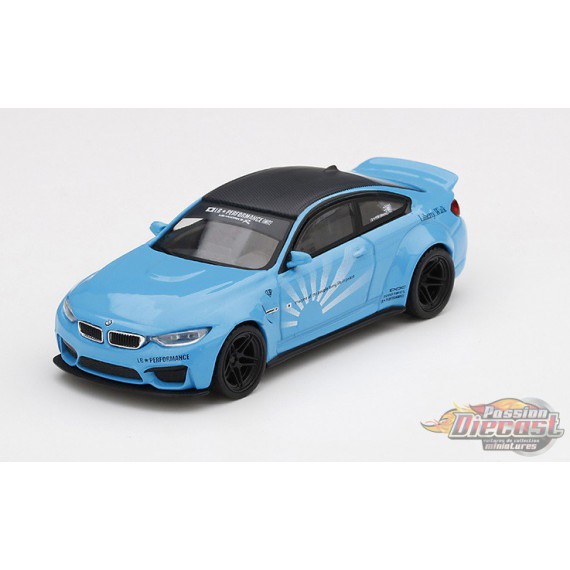 LB Works BMW M4 White  -  MINI GT  - Passion Diecast 1:64 - Mijo Exclusive - MGT00161 - Passion Diecast 