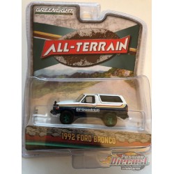 1992 Ford Bronco with Off–Road Parts - BFGoodrich - All-Terrain Series 10  1-64 GREENMACHINE 35170 EGR