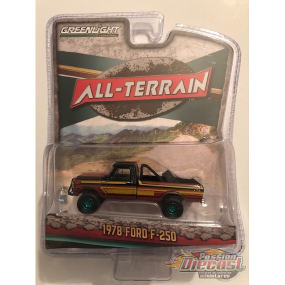 1978 Ford F-250 with Off-Road Parts   - All-Terrain Series 10  1-64 GREENMACHINE 35170 CGR