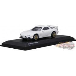 Mazda RX-7 FDS3 blanche  - Kyosho 1:64 - KS07033R7W - Passion Diecast 