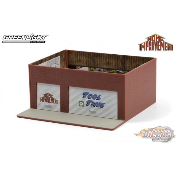 Home Improvement  - Weekend Workshop - Mechanic's Corner Series 7- Greenlight 1/64 -  57071 - Passion diecast