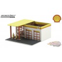 Shell Oil  2  - Vintage Gas Station - Mechanic's Corner Series 7- Greenlight 1/64 -  57073