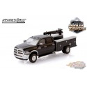 (Web Only ) 2018 Ram 3500 Dually Crane Truck in Brilliant Black - Dually Drivers  5 - Greenlight 1-64 - 46050 B