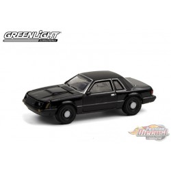 1982 Ford Mustang SSP - Black Bandit Series 24   1-64 Greenlight 28050 B - Passion Diecast