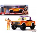 1973 Ford Bronco Pickup Truck avec avec figurine Macho Man - Randy Savage - Jada  1/24 - 32046