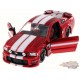 2006 Ford Mustang GT Rouge avec bande blanche  -  Jada 1/24 - 90658 RD - Passion Diecast 