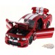 2006 Ford Mustang GT Red with white stripe -  Jada 1/24 - 90658 RD - Passion Diecast 