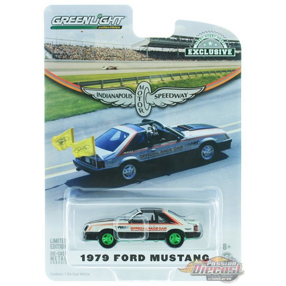 1979 Ford Mustang  Indianapolis 500 Official Pace Car - GREENMACHINE 1/64  Hobby Exclusive - 30166GR