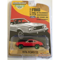 1976 Ford T5 - Bright Red (Vermilion) - GREENMACHINE 1/64  Hobby Exclusive - 30204GR