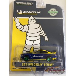 2019 Ford Shelby GT350R - Michelin Tires -  GREENMACHINE 1/64 - Hobby Exclusif - 30186GR