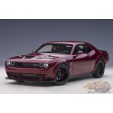 (Free shipping) 2018 Dodge Challenger SRT Hellcat Widebody - Octane Red - Autoart 1/18 - 71739