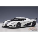 Koenigsegg Agera RS - Arctic White / Carbon with Black Accents - Autoart 1/18 - 79021