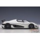 Koenigsegg Agera RS - Arctic White / Carbon with Black Accents - Autoart 1/18 - 79021  - Passion Diecast