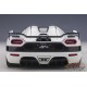 Koenigsegg Agera RS - Arctic White / Carbon with Black Accents - Autoart 1/18 - 79021  - Passion Diecast