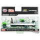 AUTO HAULERS 1976 Chevy C60 With 1979 Chevy Silverado - SUPER CHASE CAR M2 1/64  39200 MJS04GR