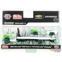 AUTO HAULERS 1976 Chevy C60 With 1979 Chevy Silverado - SUPER CHASE CAR M2 1/64  39200 MJS04GR