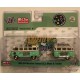 1959 Volkswagen Bus Deluxe  With Trailer  - Maui & Sons - SUPER CHASE CAR M2 Machines 1/64 - 38100 MJS02GR