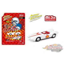 Speed Racer Mach 5 Japan Nostalgia Version  - Johnny Lightning 1/64 Mijo Exclusive - JLCP7349  - Passion Diecast 