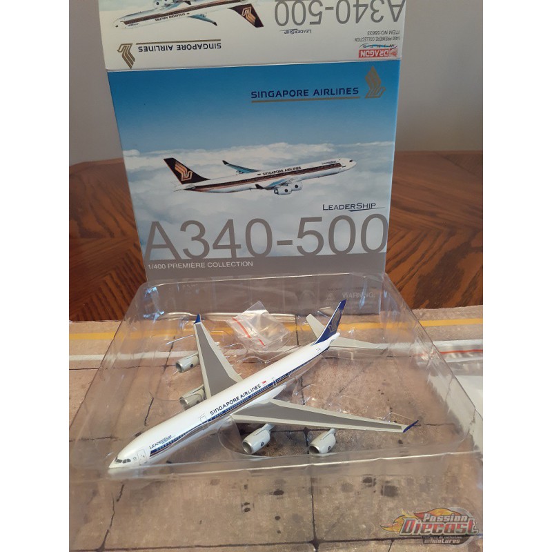 Dragon Wings 1/400 Airbus A340-500 Singapore Airlines / 9V-SGB - Passion  Diecast