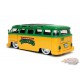 Ninja Turtle -  1962 Volkswagen Bus avec figurine Leonardo -  Jada 1-24 - 31786  - Passion Diecast 