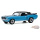 1967 Ford Mustang Coupe 'Ski Country Special' in Vail Blue - greenlight 1/64  Hobby Exclusive - 30171 -  Passion Diecast 