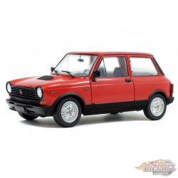 1980 AUTOBIANCHI A112 MK5 Abarth  Rouge - Solido  1/18 S1803802 Passion Diecast
