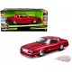 1986 Chevrolet Monte Carlo SS Candy Red - Maisto Classic Muscle 1/24 - 32530 - Passion Diecast 