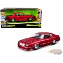 1986 Chevrolet Monte Carlo SS Candy Red - Maisto Classic Muscle 1/24 - 32530