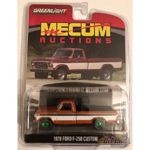 1978 Ford F-250 Custom - Mecum Auctions Series 5  -  greenlight 1-64  - 37210 F