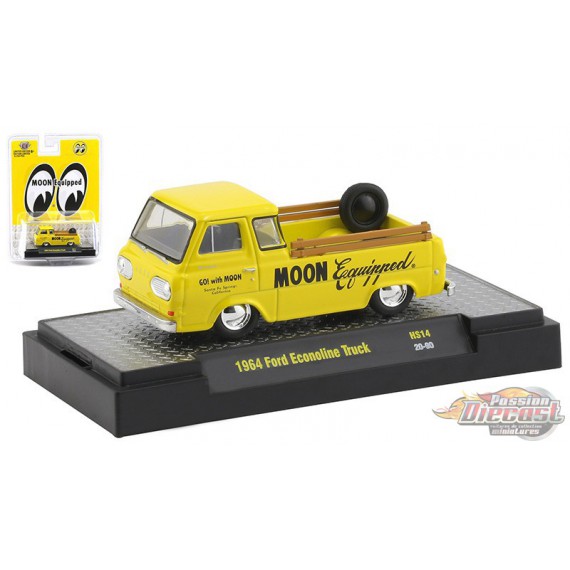 1964 Ford Econoline Truck Mooneyes Edition - Auto-Thentics  M2 Machines 1:64 Hobby Exclusive - 31500-HS14 - Passion Diecast 