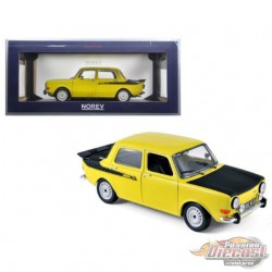 1976 SIMCA 1000 Rallye 2 - Maya jaune - Norev 1/18 - 185708 - Passion Diecast 
