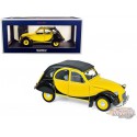 1982 Citroen 2CV Charleston Helios Yellow and Black - 1/18  Norev  - 181493