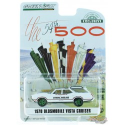 1970 Oldsmobile Vista Cruiser 54th  Indianapolis 500 Mile Race Official Pace Car (Hobby Exclusive) 1/64 GREENMACHINE 30049GR