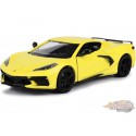 2020 Chevrolet Corvette C8 Stingray Jaune - Motormax 1/24 - 79360 YL