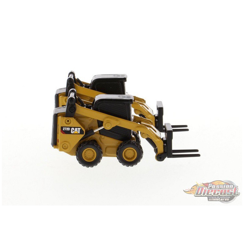 CAT 1:64 Skid Steer Loader & Compact Track Loader with accessories