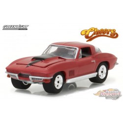 Sam's 1967 Chevy Corvette Sting Ray - Cheers TV Series - Hollywood 17 - 1-64  greenlight - 44770 B