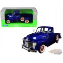 1953 Chevrolet 3100 Pick Up Bleu -  Welly 1/24 - 22087 BL