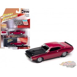 1970 Plymouth AAR Barracuda Moulin Rouge -  Collector Tin - Johnny Lightning -  1:64 - JLSP108 B - Passion Diecast 