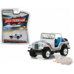 1976 Jeep CJ-5 Bicentennial Edition - All-Terrain Series 7  Greenlight 35110 C -  Passion diecast