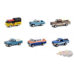 Blue Collar Collection Series 8 Assortiment  - Greenlight 1/64 - 35180 - Passion Diecast 