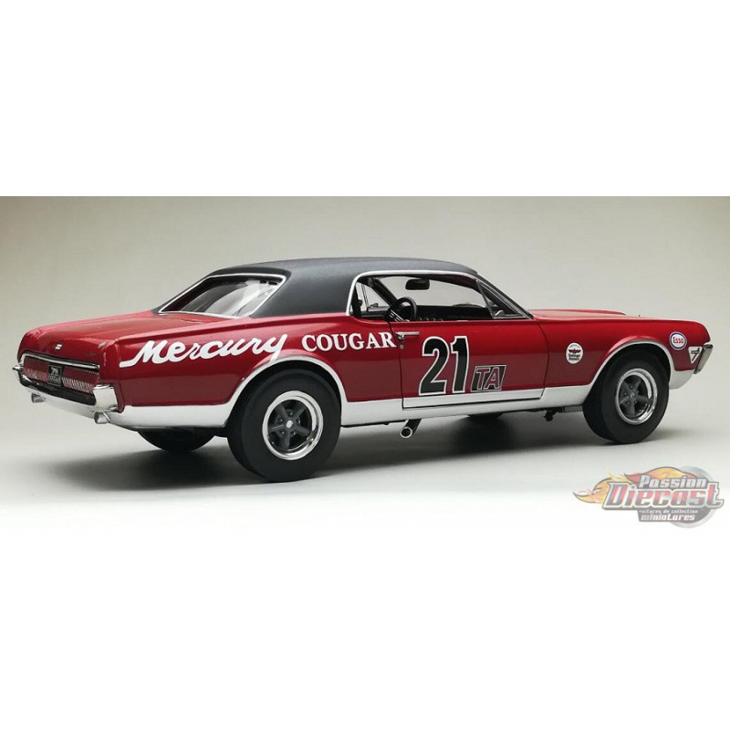 1967 Mercury Cougar Racing n°21 Marty Beaulieu - Sunstar 1/18