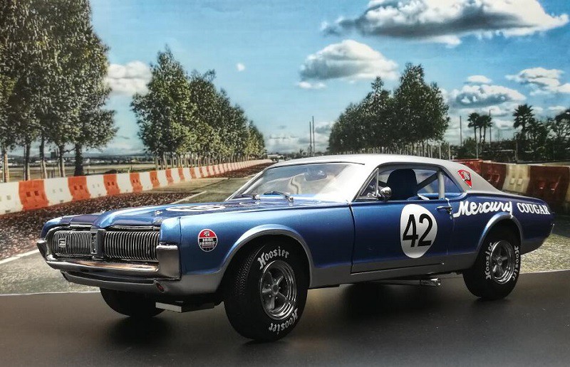 1967 Mercury Cougar Racing n°42 Northwoods Shelby Club - Sunstar 1