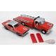 PARNELLI JONES - FORD F-350 RAMP TRUCK AVEC NO 15 1967 MERCURY COUGAR Acme 1/64   51343 Passion Diecast