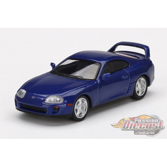 Toyota Supra Blue Pearl Metalic - MINI GT 1:64 - Mijo Exclusive ...