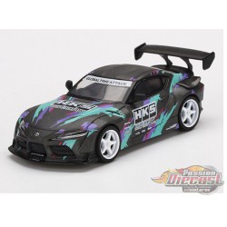 HKS Toyota GR Supra 2019 SEMA Presentation -  MINI GT 1:64 - Mijo Exclusive - MGT00212 - Passion Diecast 