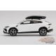 Lamborghini Urus with Roof Box Bianco Monocerus Matt -  MINI GT 1:64 - Usa Exclusive - MGT00220 - Passion Diecast 