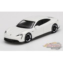 (Web Only) Porsche Taycan Turbo S  Blanche -  MINI GT 1:64 - MGT00218