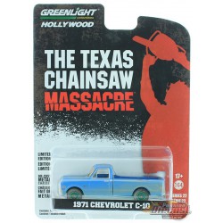1971 Chevrolet C-10 - The Texas Chainsaw Massacre - Hollywood 22 - 1-64  GREENMACHINE - 44820 BGR Passion Diecaast