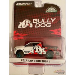 2017 Dodge Ram 3500 Sport - Bully Dog - GREENMACHINE 1/64  Hobby Exclusive - 30172GR Passion Diecast